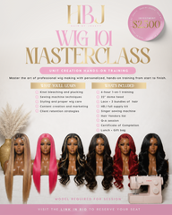 HBJ Wig Making 101 MASTERCLASS